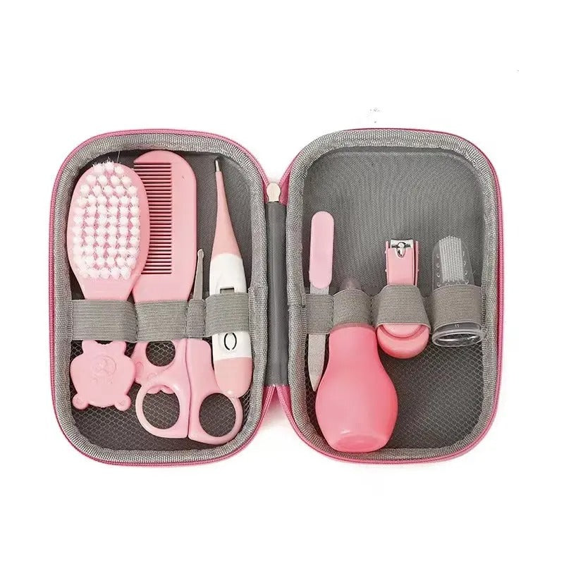Trousse de toilette bebe compact rose