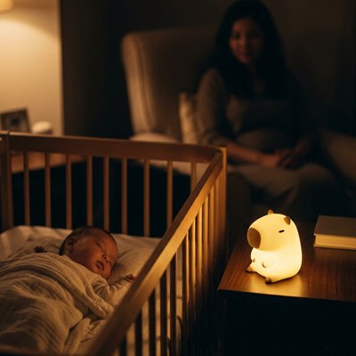 Veilleuse bébé | Douce Lumière - Mon P'tit Nid Bébé