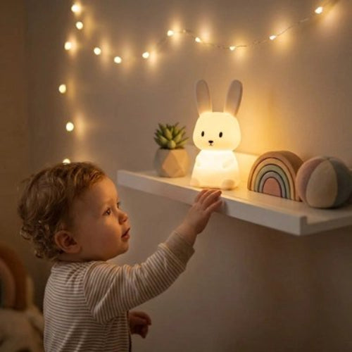 Veilleuse lapin douce et apaisante